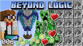 Looting Creeper Farm - Beyond Logic 2: #6 - Minecraft 1.18 Let&#39;s Play Survival