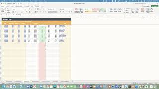 Weight Loss Tracker — Full Walkthrough Tutorial (Excel & Google Sheets)
