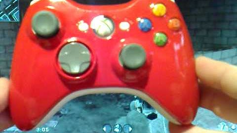red and white right trigger rapid fire xbox360 controller www.armybootsbobsmods.com