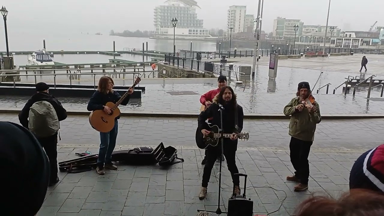 Matt Peach,   Chris and Django Summerill and Evan Peters. Love Hope and strength. Cardiff 