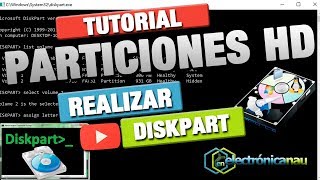 Diskpart Realizar Particiones Primarias Y Extendidas Logicas En Windows