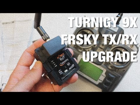 Turnigy 9X FrSky Transmitter Upgrade and Binding with TBS
