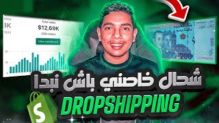 رأس المال الذي يلزمك لبداية عملك في التجارة الإلكترونية و دروبشيبينغ - Budget to start Dropshipping