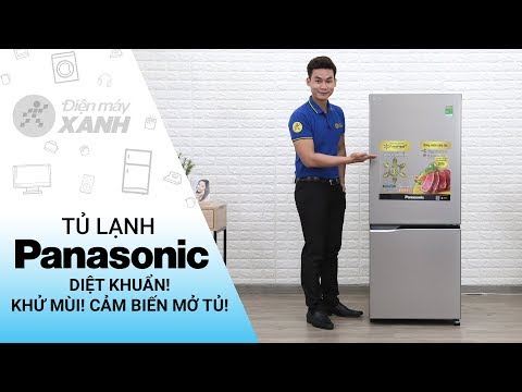 Tủ lạnh Panasonic Inverter 255 lít: Diệt khuẩn! Cảm biến thông minh (NR-BV289QSV2) | Điện máy XANH