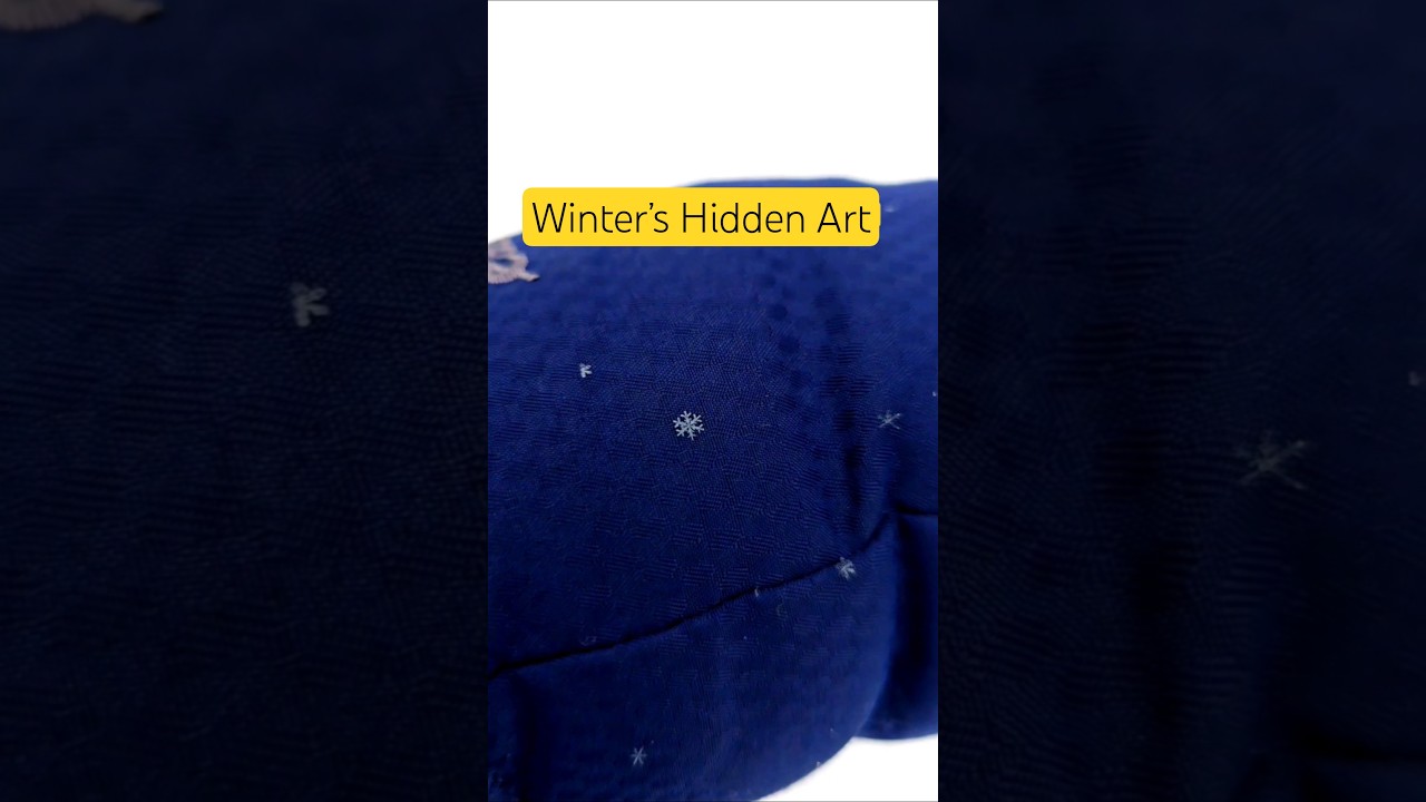 A closer look at snowflakes… proof that nature loves details 🤍❄️🇨🇦 