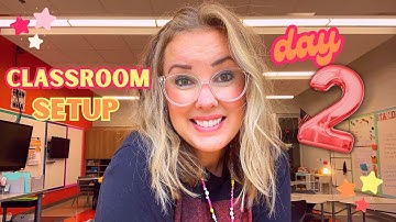 Classroom Setup Day 2 // Middle School Classroom // 2023-2024