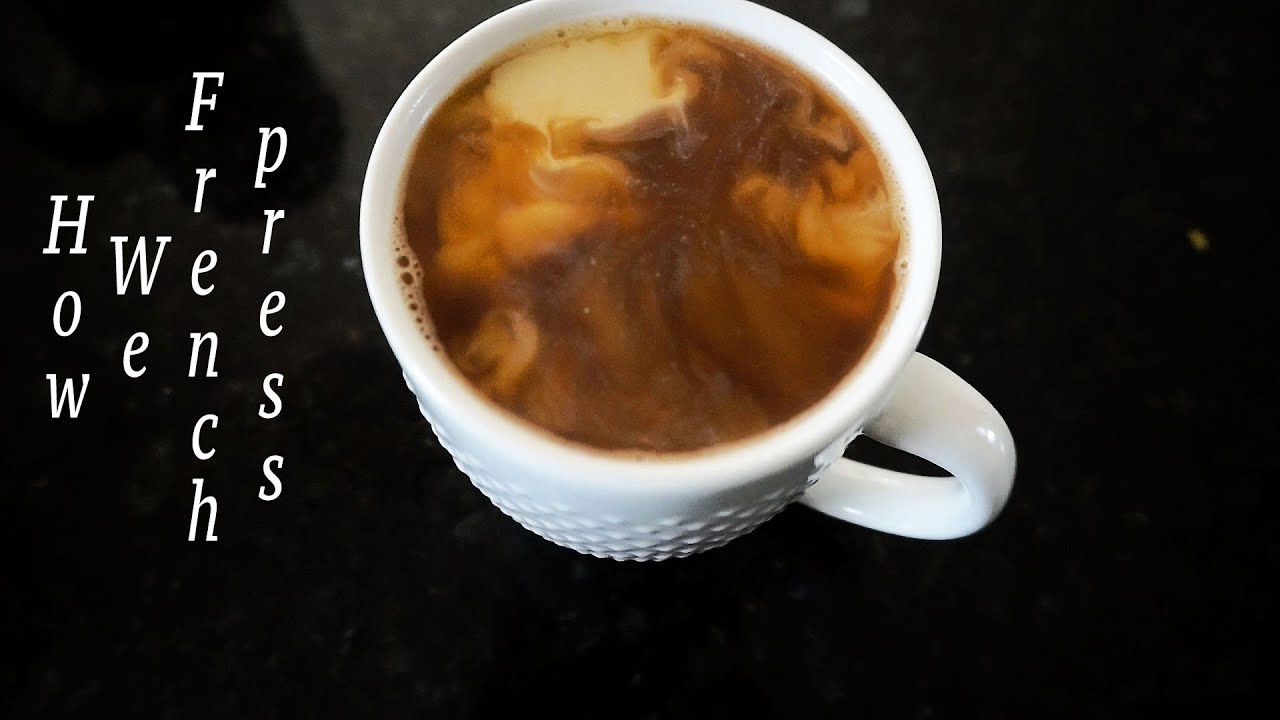 Vlog How to use you French Press YouTube