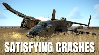 Satisfying Airplane Crashes, Runway Crashes & More! V268 | IL-2 Sturmovik Flight Simulator Crashes screenshot 2