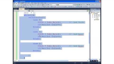 Arduino + Atmel Studio 6.1 (Pwm con Leds RGB)  español