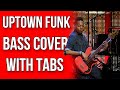 Uptown Funk Bass Cover (with correct bass tab)