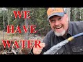 Getting Water on our OFF GRID PROPERTY