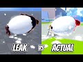 Comparing Leaks vs Actual Dough Awakening Blox Fruits Update 17 part 3
