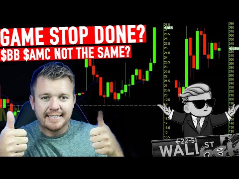 GAME STOP IS IT DONE? $BB $AMC NOT THE SAME? REDDIT PUMP OVER...