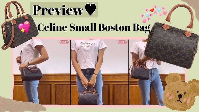 Celine Triomphe Small Boston Bag