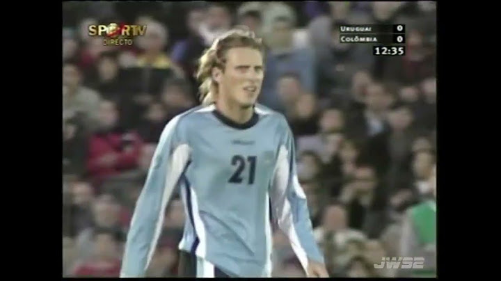 Uruguay 3 - 2 Colombia / Eliminatorias 2006 - 04.09.2005 / Partido Completo