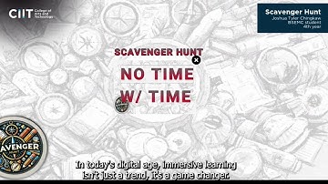 3D Simulation Scavenger Hunt Game by Joshua Tyler Chingkaw