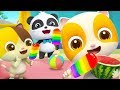 Colorful Vegetables Song | Colors Song | Nursery Rhymes | Kids Songs | Kids Cartoon | BabyBus