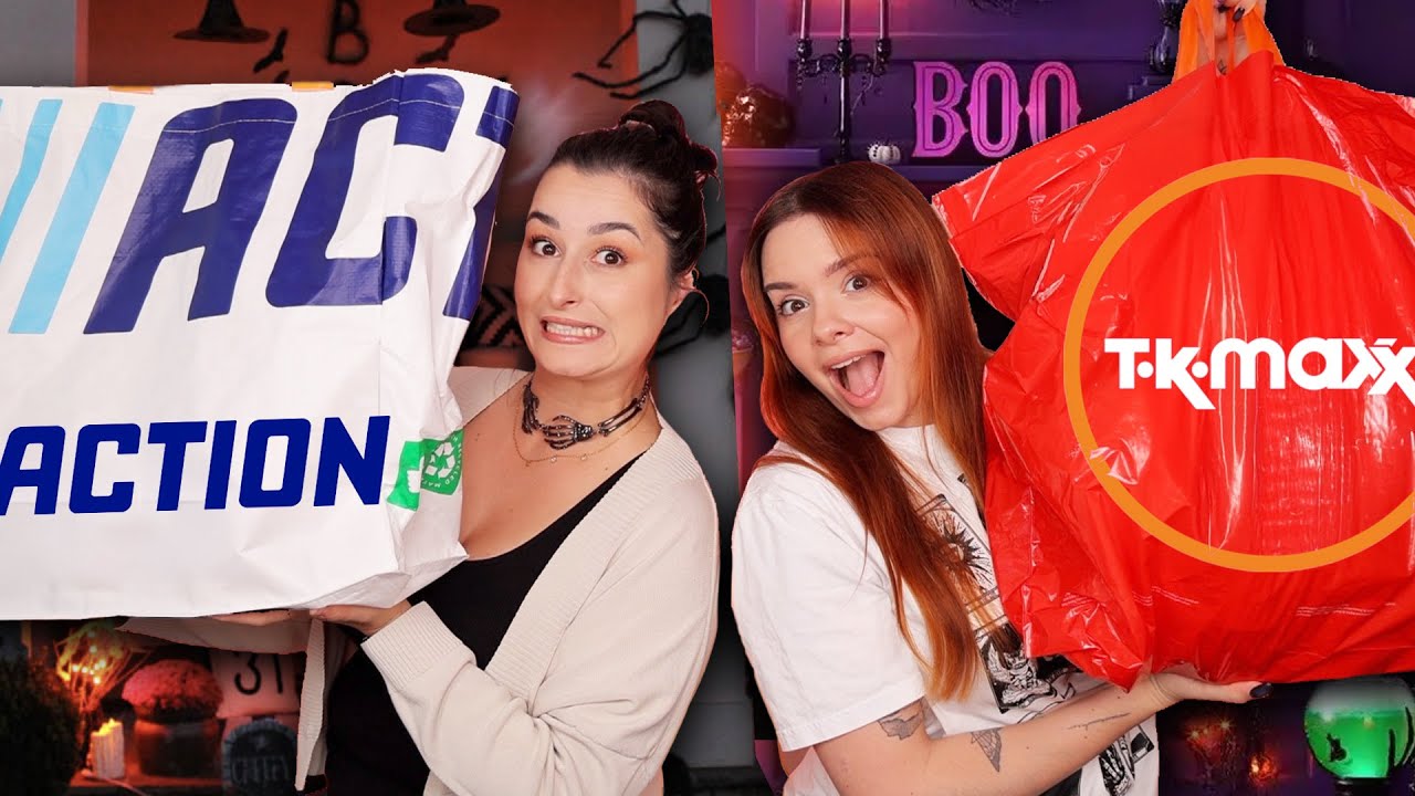 TEUER vs GÜNSTIG - wer findet die besten Halloween-Produkte?! 🎃