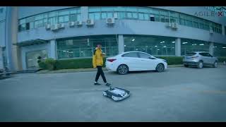 AgileX Tracer Transporte interno:AGV de alta velocidade