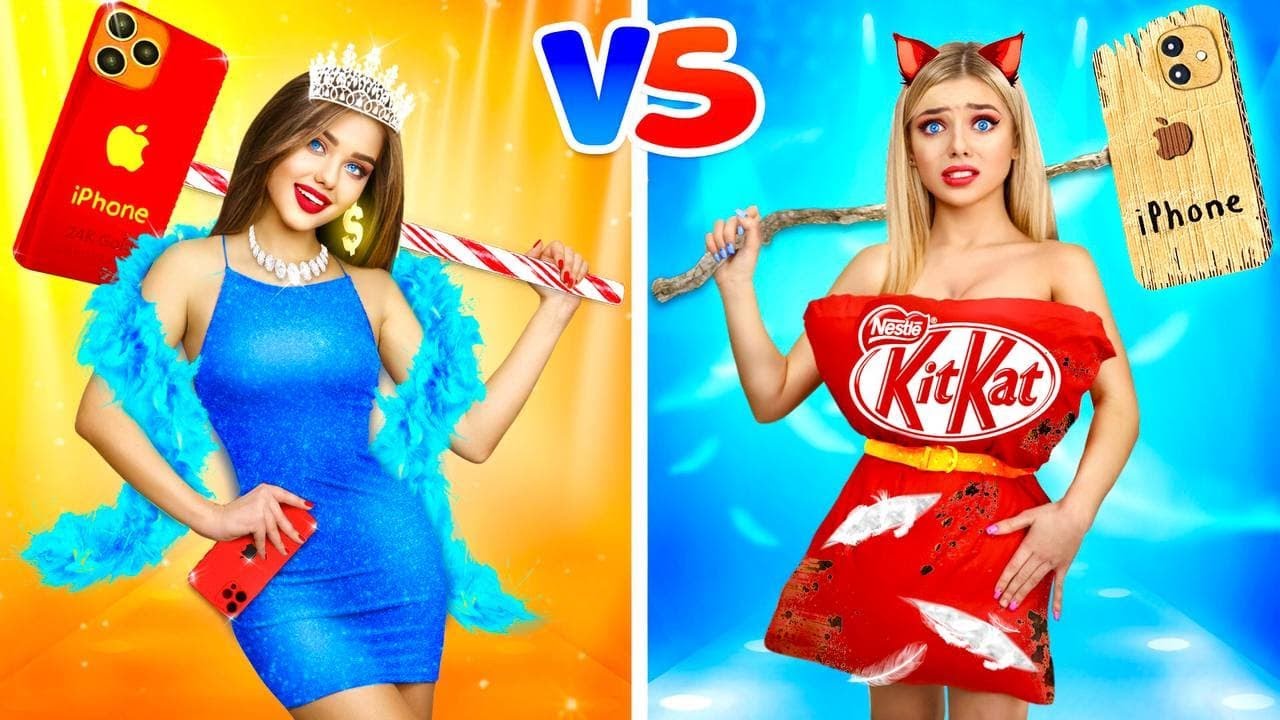 RICH Vs POOR Fashion Girl Compare Models On A Fashion Show At School rich-vs-poor-fashion-girl-compare-models-on-a-fashion-show-at-school