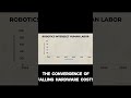 Humanoids follow EVs: scale makes them affordable #substack #shorts