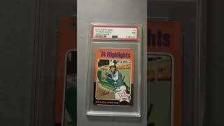 1975 Topps Mini - PSA Reveal