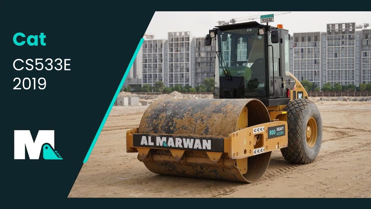 Cat CS533E Single Drum Roller | 2019