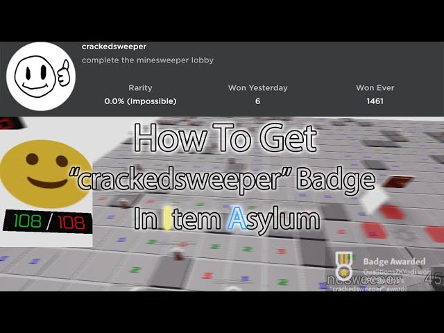 Item Asylum - How to get ALL 26 BADGES! [ROBLOX] 