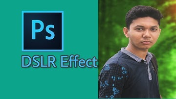 How to make DSLR blur in photoshop | DSLR blur effect | Blur Background | Photoshop tutorial |