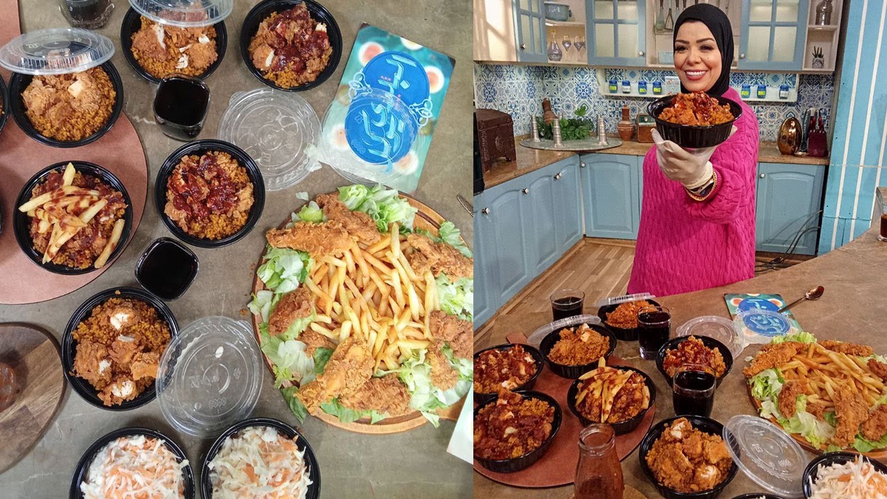 البلدي يوكل مع الشيف نونا | أرز الريزو - دجاج ستربس - الكول سلو