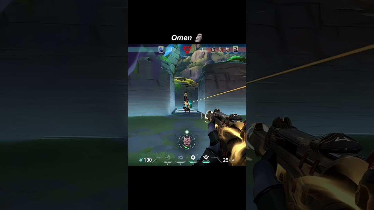 omen 200iq clutch on new map summit #valorant #valorantclips