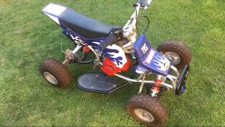 49cc Mini quad bike atv restoration rebuild
