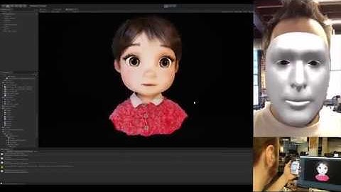 Windup character facial capture using Unity and IPhone X