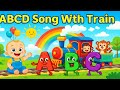 ABCD Alphabet Song with Train | Toonzy Wheels kids| Learn ABC Letters for Kids