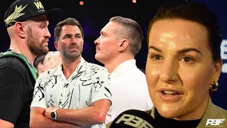 CHANTELLE CAMERON PREDICTS TYSON FURY V OLEKSANDR USYK, RESPONDS TO EDDIE HEARN, TAYLOR-SERRANO