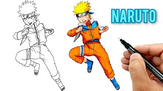 How to draw Naruto Step By Step