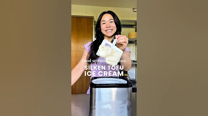 Silken Tofu Ice Cream | 2-Ingredient Ice Cream | Dairy-free, Egg-free, Vegan