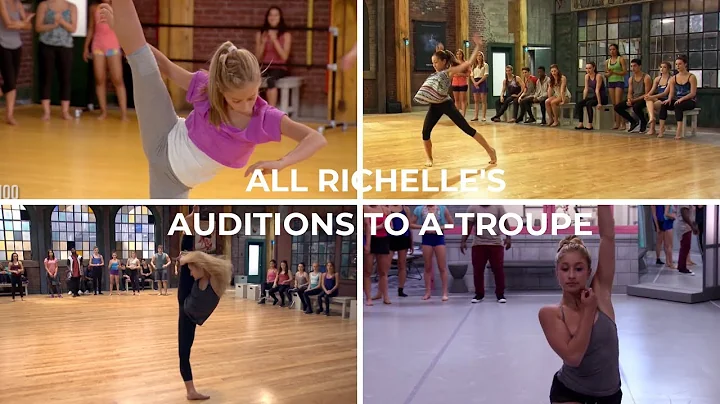 The Next Step - All Richelle's auditions to A Trou...