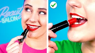 Weird Ways to Sneak Snacks Into the Beauty Salon! Insane Food Hacks by Hungry Panda