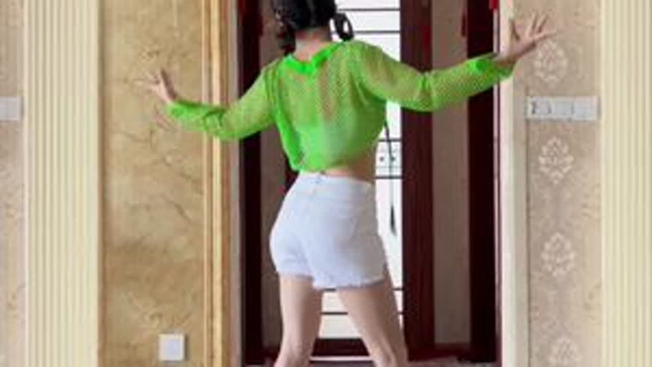 尊巴健身舞《WHIPIT 》简单易学 背面完整版