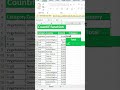 Excel COUNTIF Function 😱 Sirf 1 Condition Me Count | Excel Trick Hindi