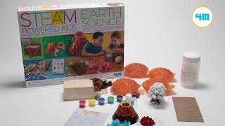 4M Steam Powered Kids Earth Science Kit