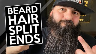 Beard Hair Split Ends