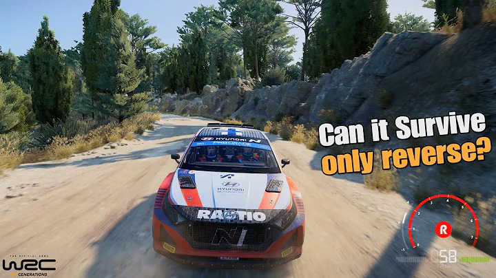 WRC Generations - Can it survived only Reverse? - Hyundai I20 N Rally2 - Acropolis Shakedown