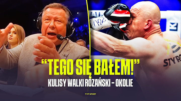 PINDERA TYLKO ROZŁOŻYŁ RĘCE... EMOCJE KOMENTATORÓW PODCZAS WALKI RÓŻAŃSKI - OKOLIE | KULISY