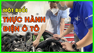 Một Buổi Thực Hành Điện Ô Tô Tại Trung Tâm VATC