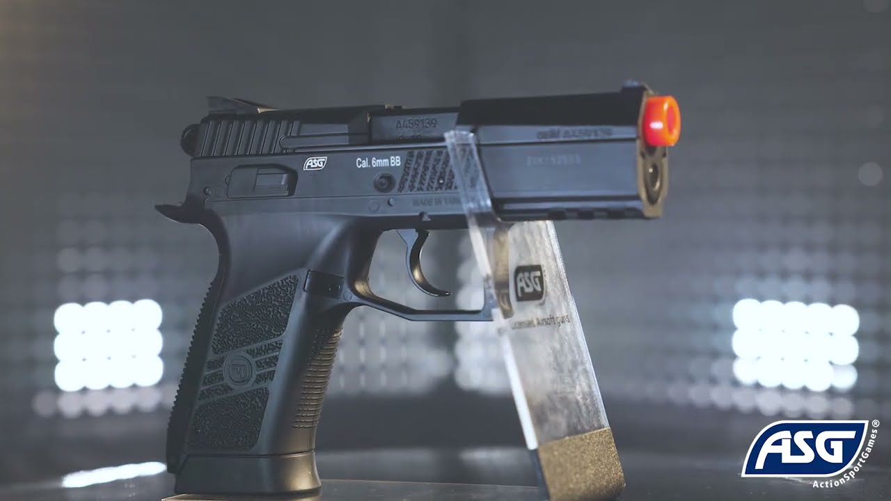 ASG x CZ CZ75 P-07 Duty Airsoft CO2 Powered Pistol | Evike.com