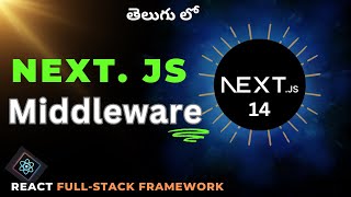 25. Next JS Middleware in Telugu