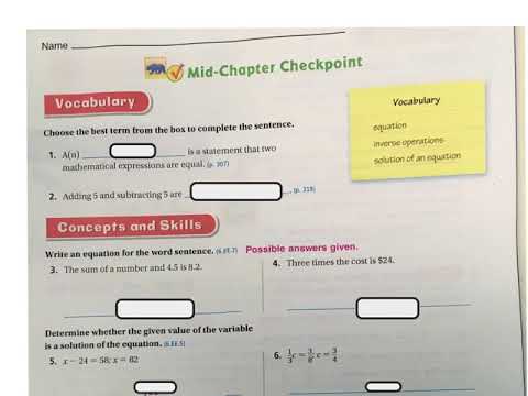 Go Math 5Th Grade Chapter 5  Mid Chapter Checkpoint : Go Math 5th Grade Answer Key Chapter 7 - showme go math ... : download go math grade 5 chapter 5 test answers.