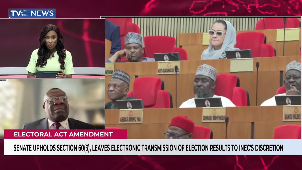 Senate Approves Electronic Transmission of Results